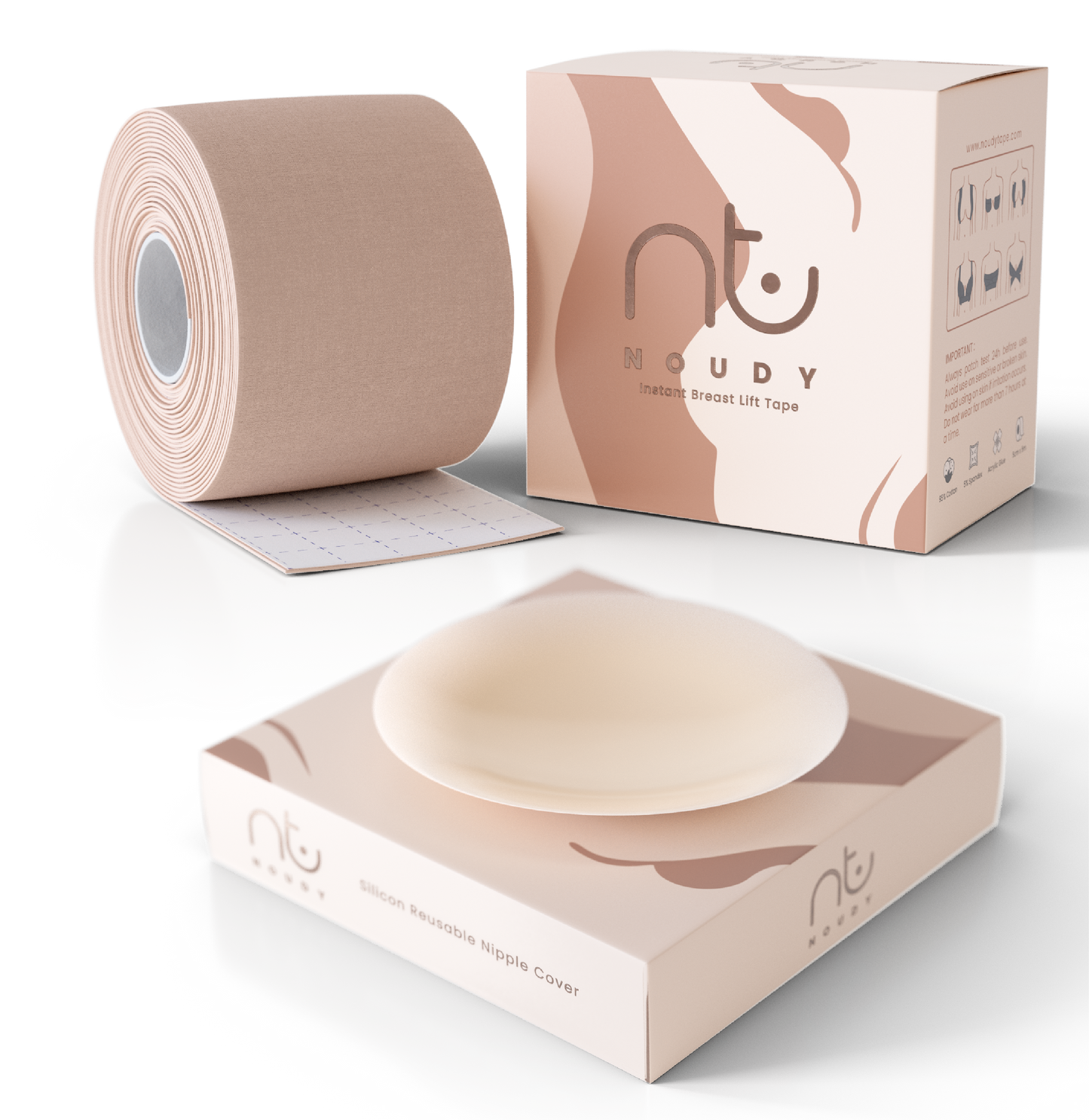 NOUDY TAPE X NUDE - NIPPLE COVER BUNDLE